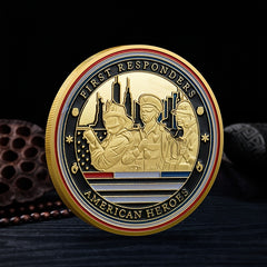 First Responders Challenge Coin Honor American Heroes Perfect Gift