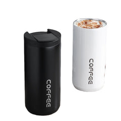 400ml 550ml Stainless Steel Coffee Cup 13.53oz 18.6oz
