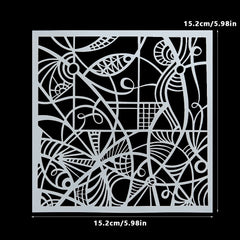 Curves DIY Layering Stencils for Painting Scrapbook Coloring Embossing
