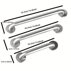 Heavy Duty 227kg Load Bearing Handrail Grab Bar 33cm Length