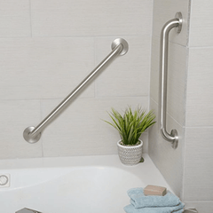 Heavy Duty 227kg Load Bearing Handrail Grab Bar 33cm Length