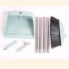 Household Broom And Dustpan Set Stainless Steel Handle Creative Dustpan
