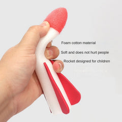 Kids Air Stomp Rocket Foot Pump Launcher Toys Outdoor Child Play Set