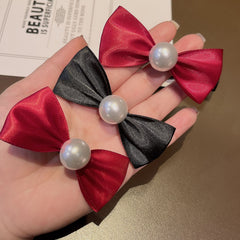 2pcs Baby Girls Bow Hair Clips Daily Wear and Photo Accessories