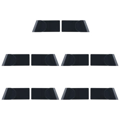10pcs Wall Mounted Pot Lid Holders - Pan Cover Storage Organizer