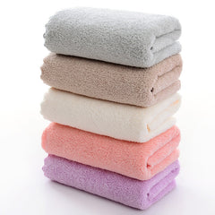 Coral Velvet Hand Towel Soft Skin-friendly Face Towel Absorbent Towel 35x74cm