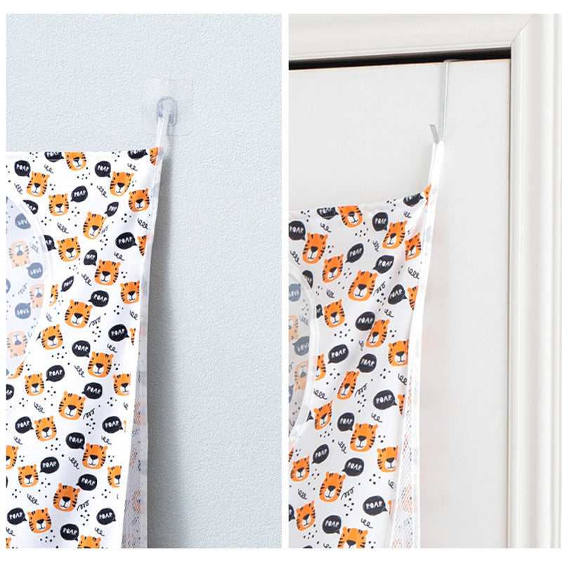 Hanging Laundry Storage Bag Clothes Toys Household Organizer