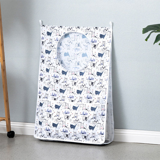 Hanging Laundry Storage Bag Clothes Toys Household Organizer