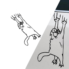 Car Sticker Cat Scratch Reflective Sticker