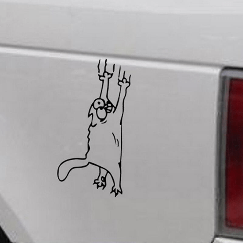 Car Sticker Cat Scratch Reflective Sticker