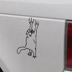 Car Sticker Cat Scratch Reflective Sticker