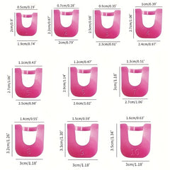 26pcs Nail Polish Protector Anti Overflow Clip Manicure Shield