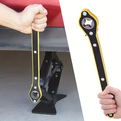 360 Rotating Knob Auto Labor Saving Jack Ratchet Wrench for Vehicle Tire Wheels
