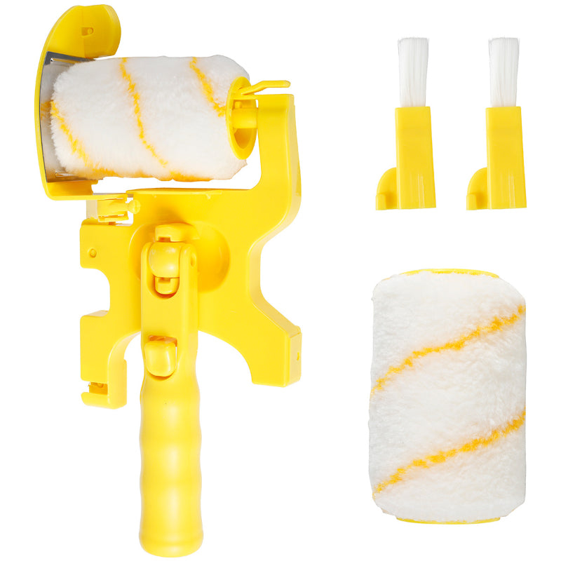 Clean Cut Paint Roller Brush - Home Room Wall Ceiling Window Painting