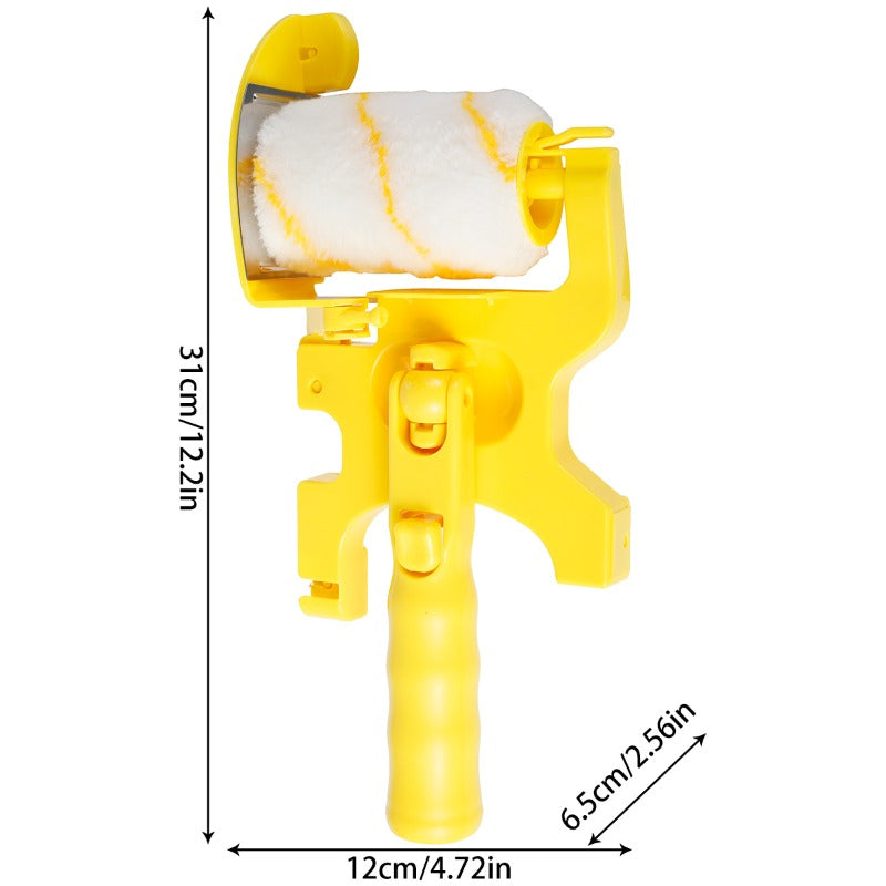 Clean Cut Paint Roller Brush - Home Room Wall Ceiling Window Painting