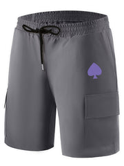 Men s Casual Printed Cargo Shorts for Summer Outdoor Activities