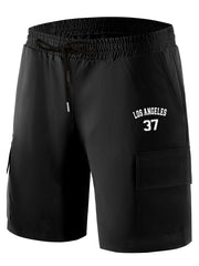 Men s Casual Printed Cargo Shorts for Summer Outdoor Activities