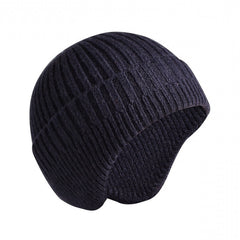 Thickened Warm Ear Protection Hat Woolen Knitted Hat