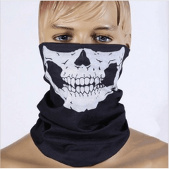 Skull Face Mask Neck Scarf Ghost Skeleton Biker Masks Outdoor Breathable