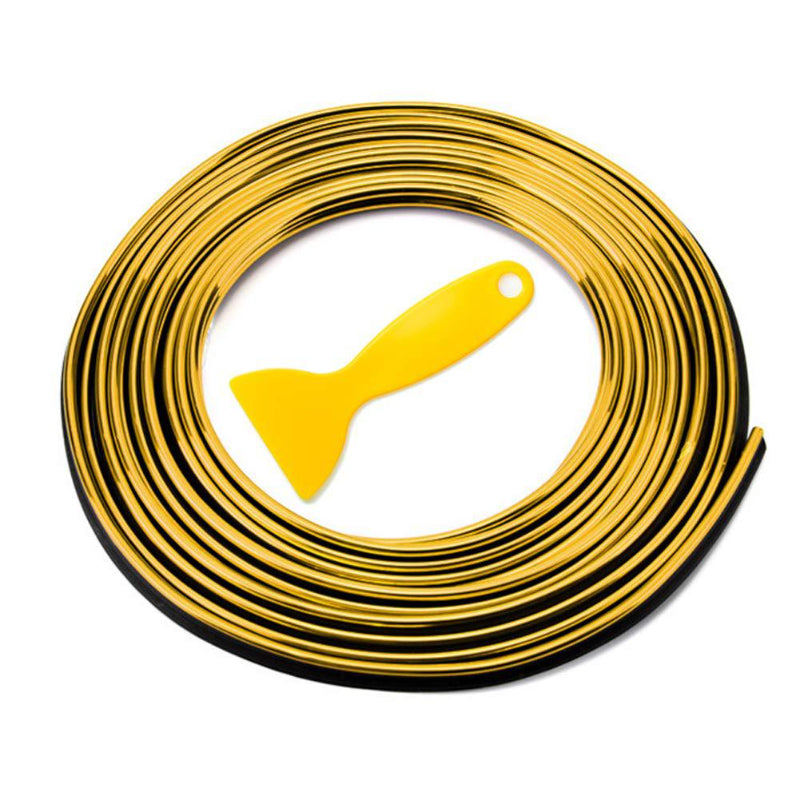 DIY Flexible Interior Moulding Trim Strips Car Accessories Decoration
