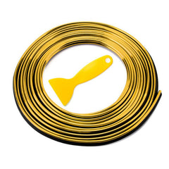 DIY Flexible Interior Moulding Trim Strips Car Accessories Decoration