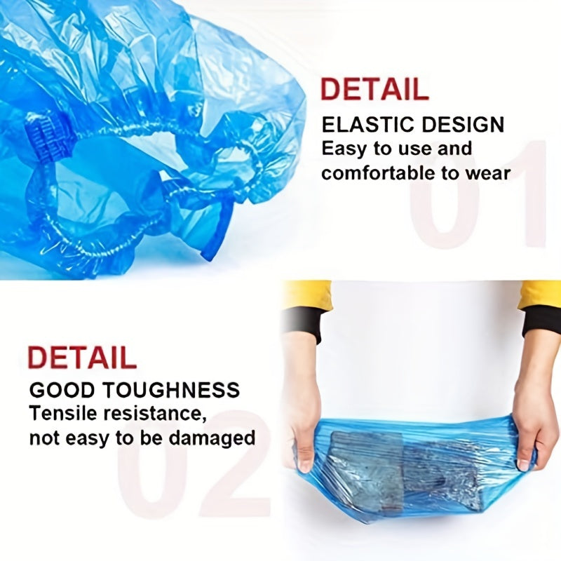 Waterproof Knee High Shoe Covers for Rainy Days