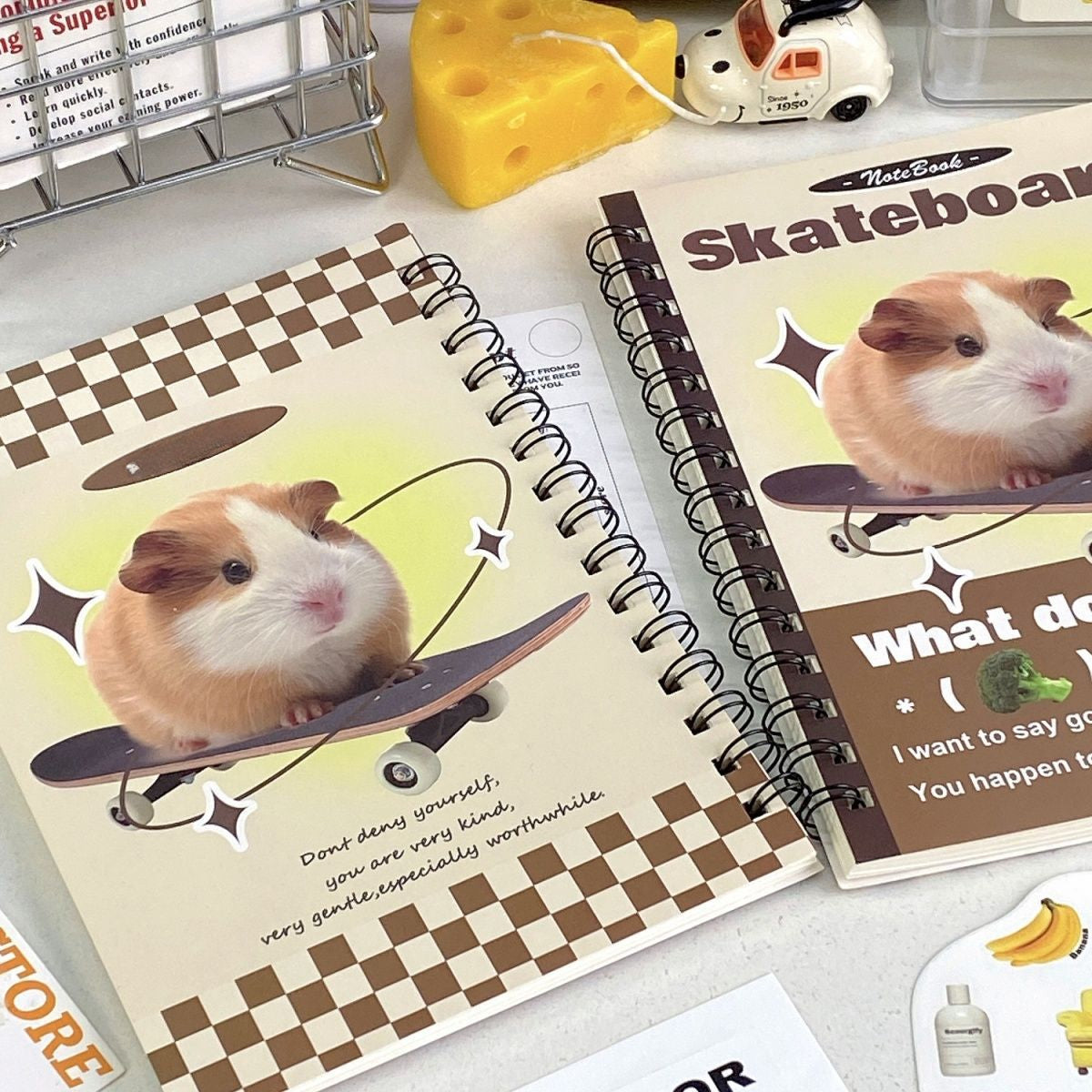 American Coil Notebook Small Niche Spiral Durable Student Horizontal Line