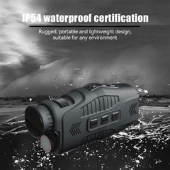 Night Vision Monocular Waterproof Video Recording Telescope