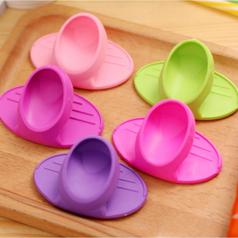 4pcs Silicone Oven Mitts Heat Insulated Hand Clip Kitchen Accessories