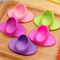 4pcs Silicone Oven Mitts Heat Insulated Hand Clip Kitchen Accessories
