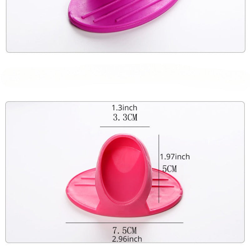 4pcs Silicone Oven Mitts Heat Insulated Hand Clip Kitchen Accessories