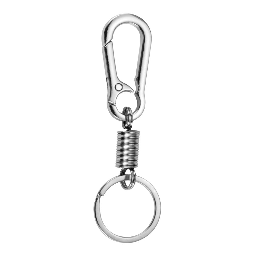 Carabiner Shape Keychain Key Chain Ring Keyring Keyfob Key Holder
