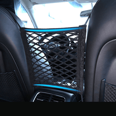 Motorcycle Helmet Storage Elastic Bungee Net with 4 Hooks