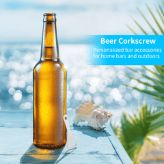 8pcs Palm Tree Shape Metal Bottle Opener - Bar or Household Tool