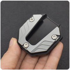 Alloy Motorcycle Kickstand Extension Foot Pad Support Plate