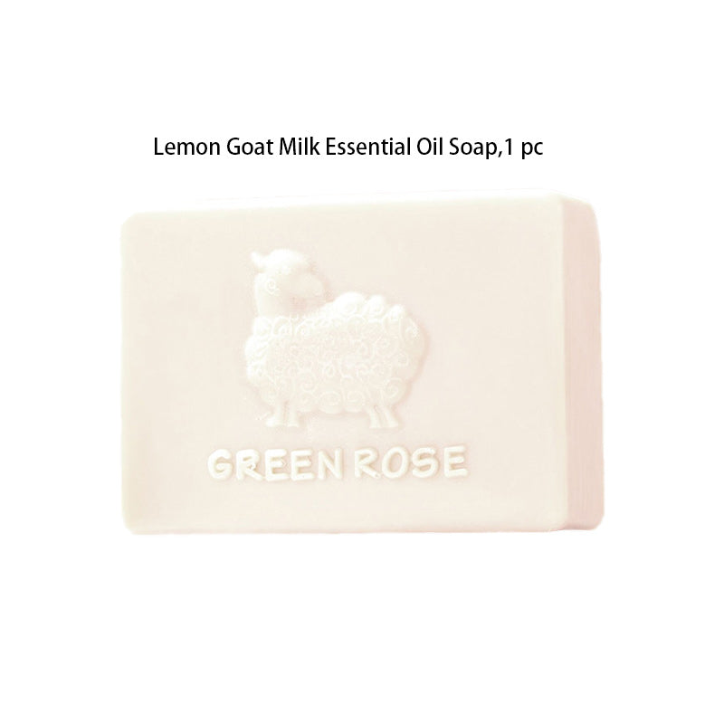 110g Beauty Honey Goat Milk Essential Soap for Cleansing Bath Makeup Remover
