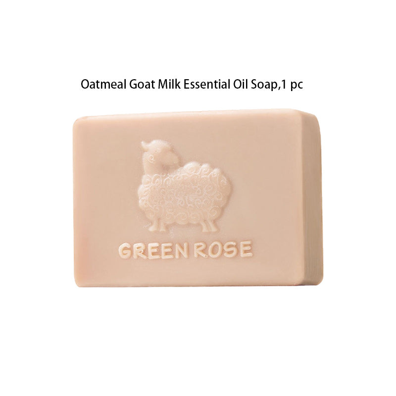110g Beauty Honey Goat Milk Essential Soap for Cleansing Bath Makeup Remover