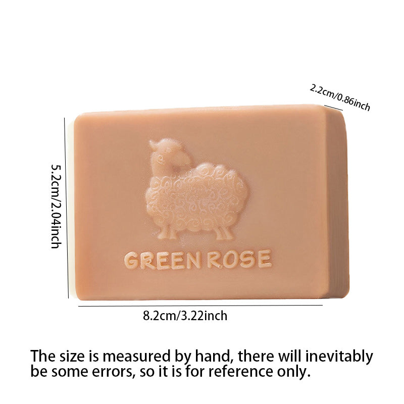 110g Beauty Honey Goat Milk Essential Soap for Cleansing Bath Makeup Remover