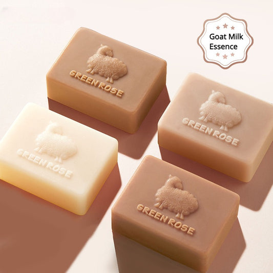 110g Beauty Honey Goat Milk Essential Soap for Cleansing Bath Makeup Remover