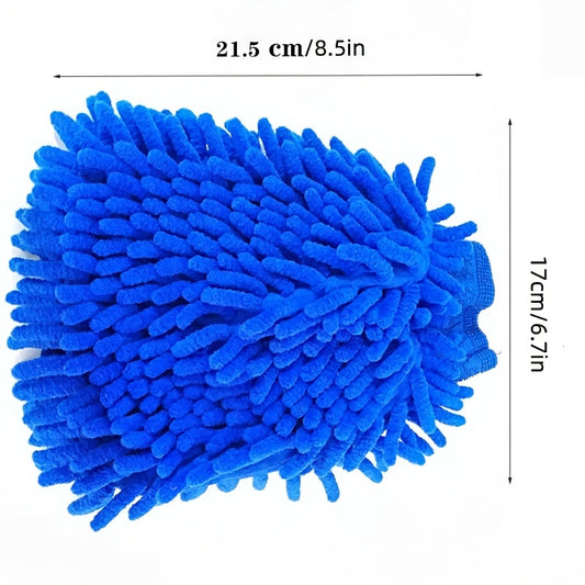Microfiber Washable Car Washing Gloves Car Care Cleaning Gloves