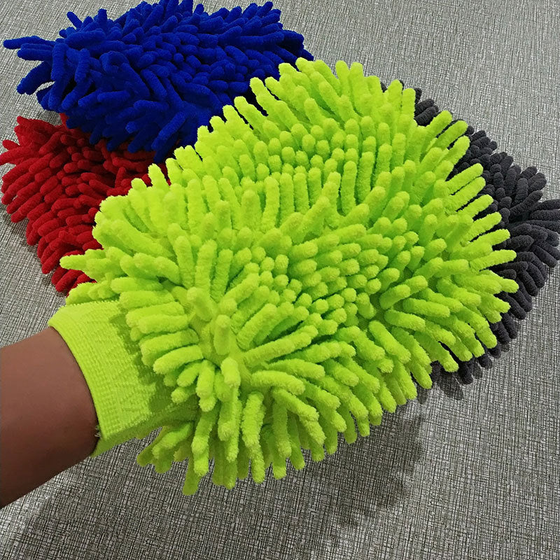 Microfiber Washable Car Washing Gloves Car Care Cleaning Gloves
