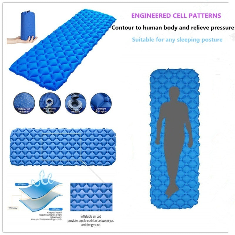 Ultralight Air Sleeping Pad Self-inflating Camping Mattress