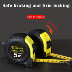 3m 5m Tape Measure Retractable Easy Read Measuring Tape Set Autowind Lock