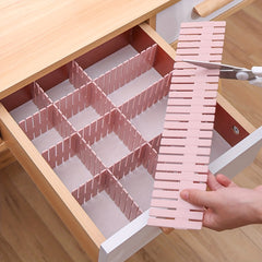 4pcs Drawer Divider Storage Partition for Home
