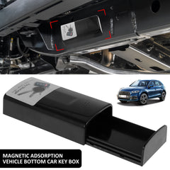 Magnetic Key Box Durable Plastic Hide Key Holder Safe Emergency Key Box