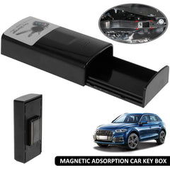 Magnetic Key Box Durable Plastic Hide Key Holder Safe Emergency Key Box