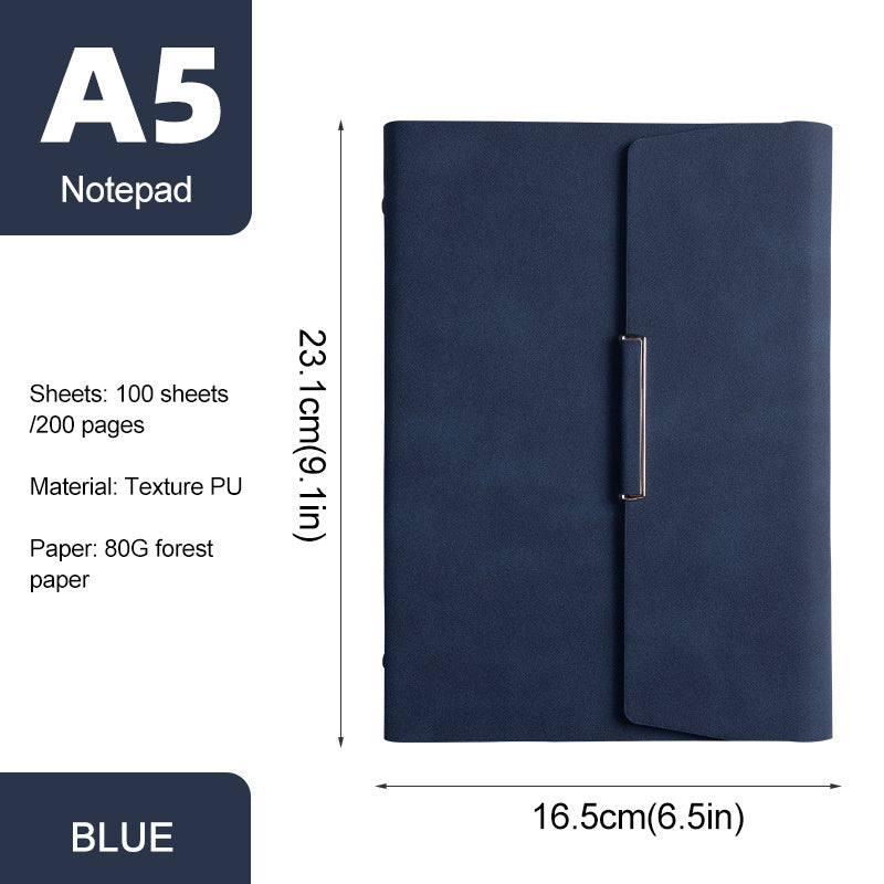 Creative Tri-fold PU Leather Notebook