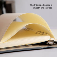 Creative Tri-fold PU Leather Notebook