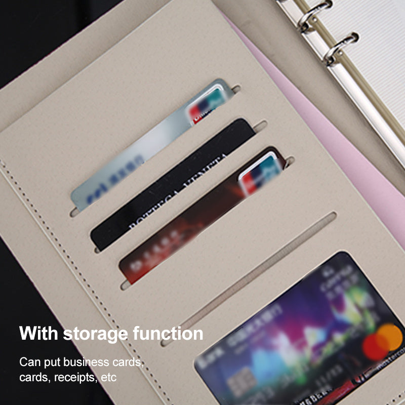 Creative Tri-fold PU Leather Notebook