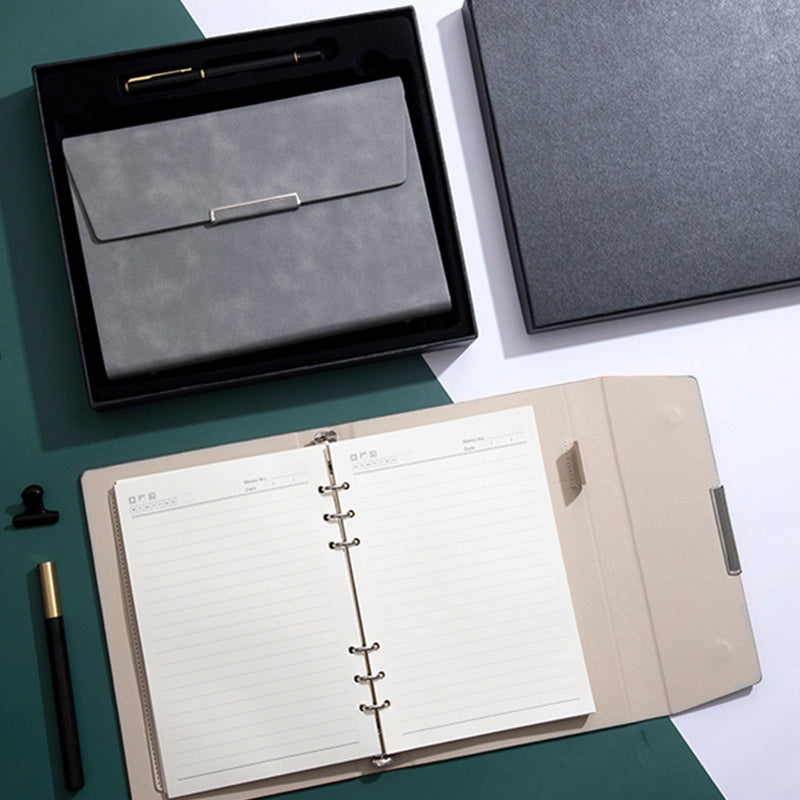 Creative Tri-fold PU Leather Notebook
